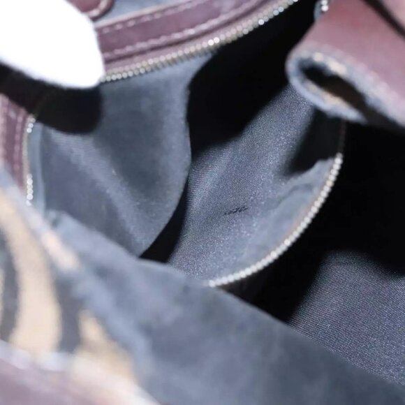 FENDI Hand Bag Canvas Brown Auth - Picture 11 of 16